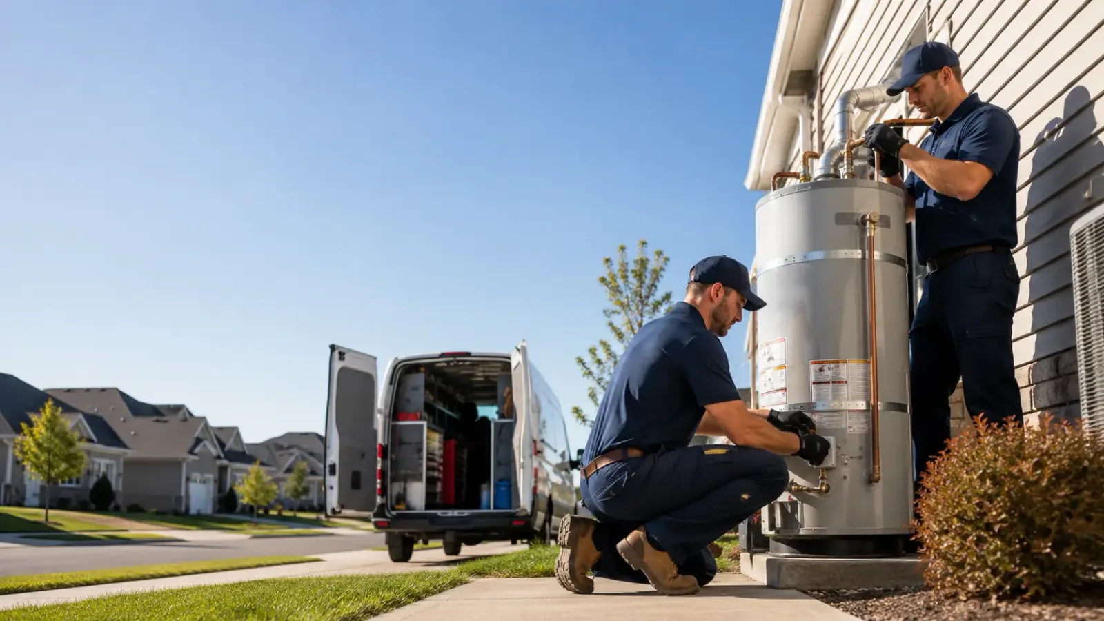 Water Heater Installation in Big Wells, TX